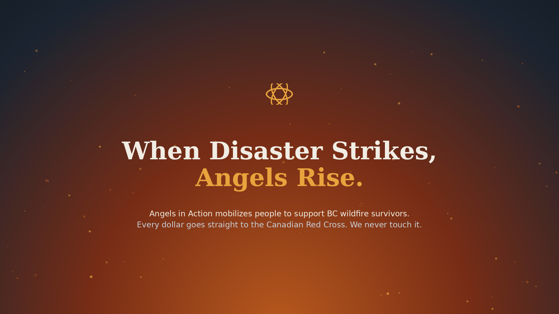 When disaster strikes, angels rise.